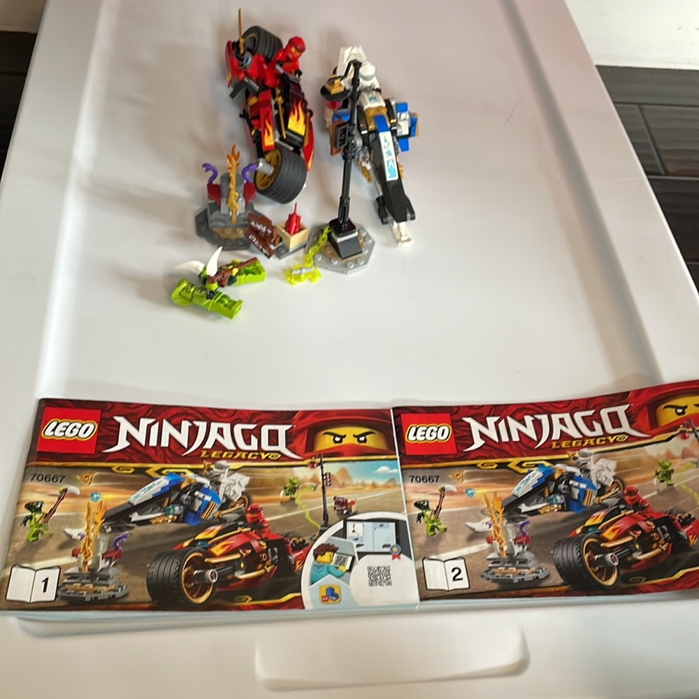 LEGO Ninjago Kai and Zane sets